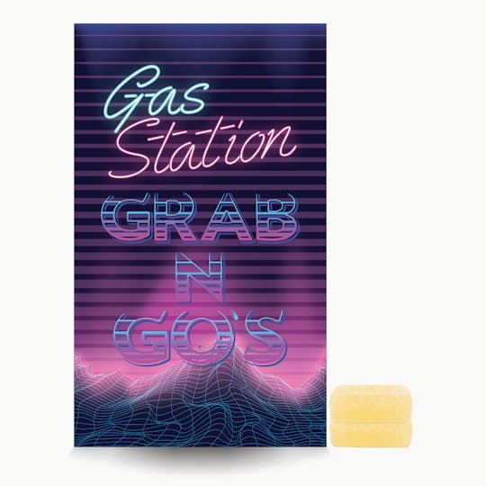 Gas Station Cultivation - Grab N Go's - Pineapple Gummies 100MG - 1