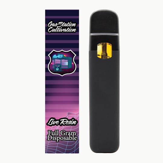 Gas Station Cultivation - Greasy Sink Live Resin 1G Disposable Vape - 1