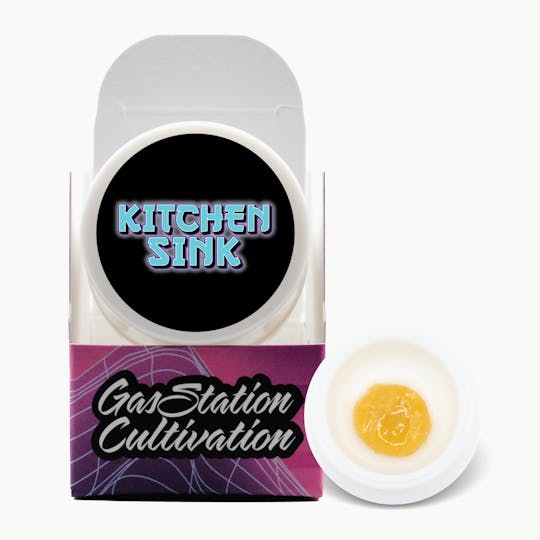 Gas Station Cultivation - Kitchen Sink Live Resin Badder 1G - 1