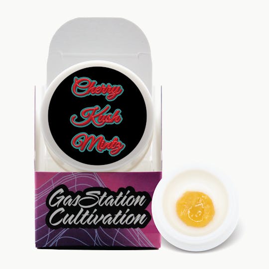 Gas Station Cultivation - Cherry Kush Mints Live Resin Badder 1G - 1