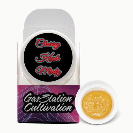 Gas Station Cultivation - Cherry Kush Mints Live Resin Badder 3.5G - 1