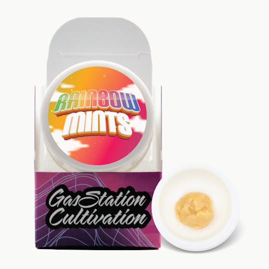 Gas Station Cultivation - Rainbow Mints Cured Badder 1G - 1