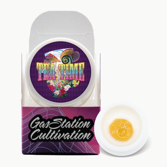 Gas Station Cultivation - Tea Time Live Resin Badder 1G - 1