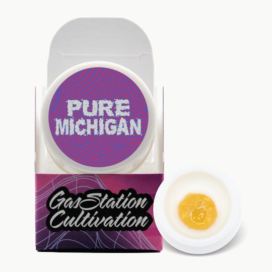 Gas Station Cultivation - Pure Michigan Live Resin Badder 1G - 1