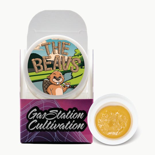 Gas Station Cultivation - The Beavs Live Resin Badder 3.5G - 1