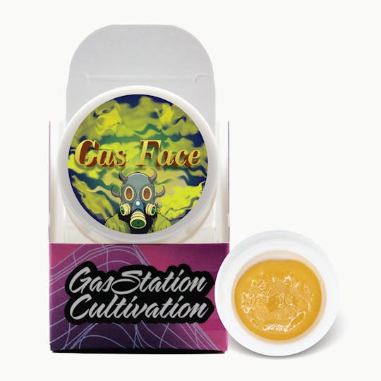 Gas Station Cultivation - Gas Face Live Resin Badder 3.5G - 1