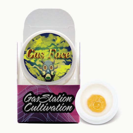 Gas Station Cultivation - Gas Face Live Resin Badder 1G - 1