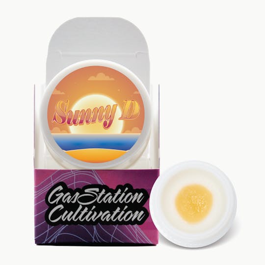 Gas Station Cultivation - Sunny D Cured Sugar & Sauce 1G - 1