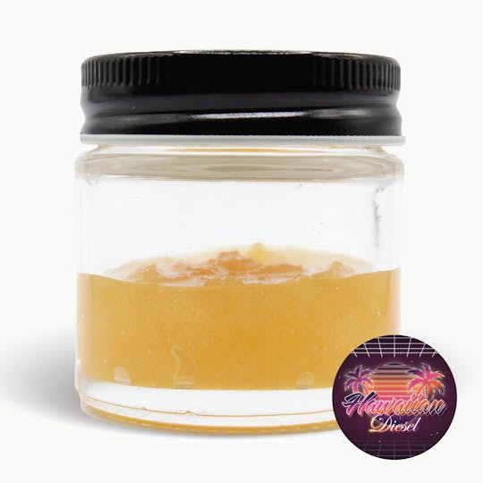 Gas Station Cultivation - Hawaiian Diesel Cured Sugar & Sauce 14G Baller Jar - 1