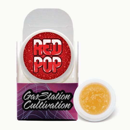 Gas Station Cultivation - Red Pop Cured Sugar & Sauce 3.5G - 1