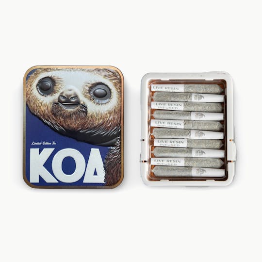 dompen™ & Koa - Koa Live-Resin Infused Pre-Rolls 3.5g (10pk) - Banana Jelly x Guava Gas - 1
