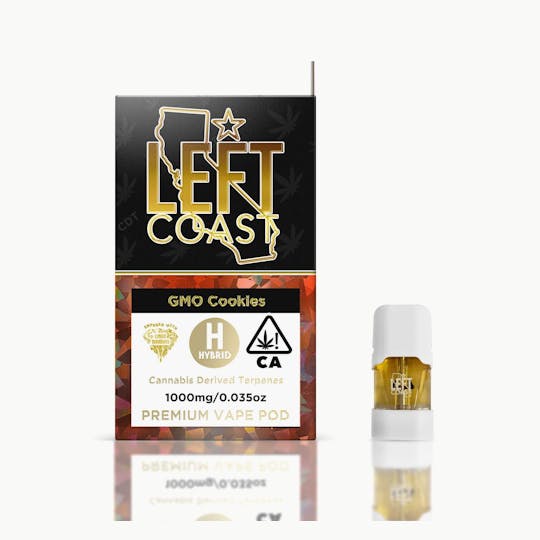 LEFT COAST - GMO Cookies - CDT Premium 1G Pod - 1