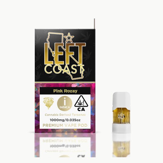 LEFT COAST - Pink Rozay - CDT Premium 1G Pod - 1