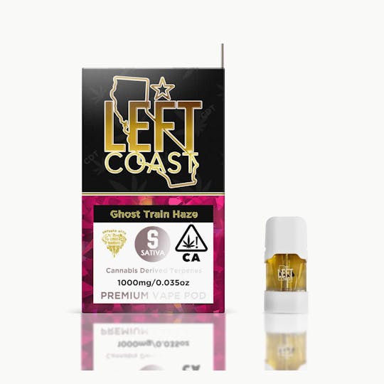 LEFT COAST - Ghost Train Haze - CDT Premium 1G Pod - 1
