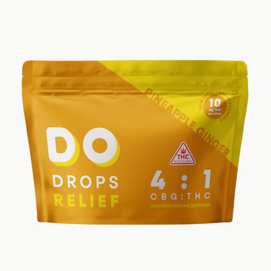 Do Drops - Do Drops | Pineapple Ginger Gummies - 10pk (100mg) - 1