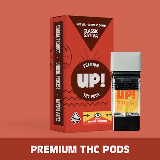 UP! - Tropical Trainwreck (Sativa) Classic Pod 1g - 1