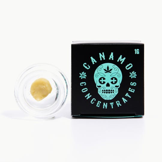 Canamo Concentrates - Banana Foster Live Hash Rosin - 1