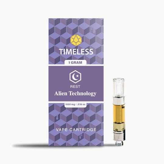 Timeless Vapes - Timeless Alien Technology 1000mg Vape Cartridge (Rest) - 1