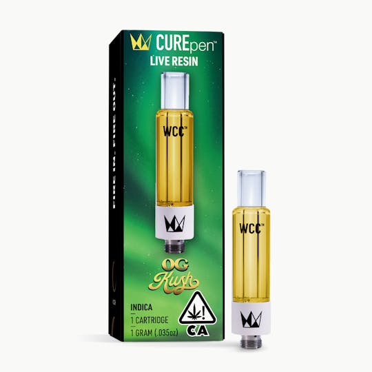 West Coast Cure - OG Kush Live Resin Cartridge - 1g - 1