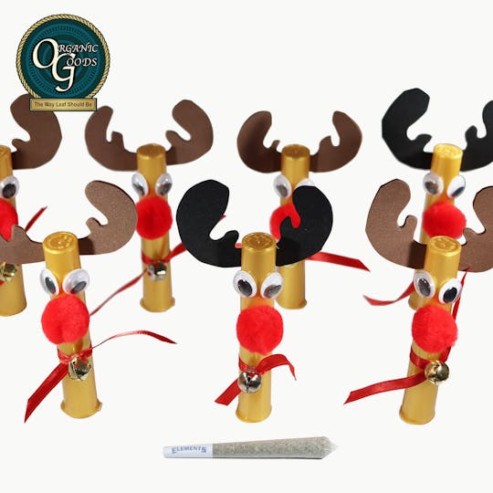 Organic Goods - Organic Goods Christmas Pre-Roll Reindeer 1 G - 1