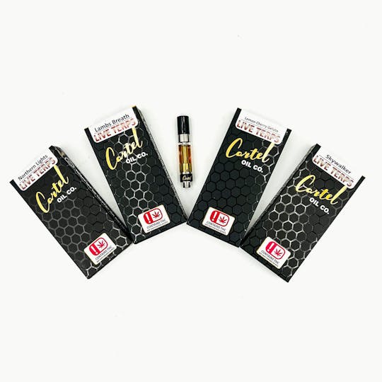 Cartel Oil Co - Cartel Oil Co | 510 Cartridge | Distillate | Live Terps | Hybrid | GSC | 1g - 1
