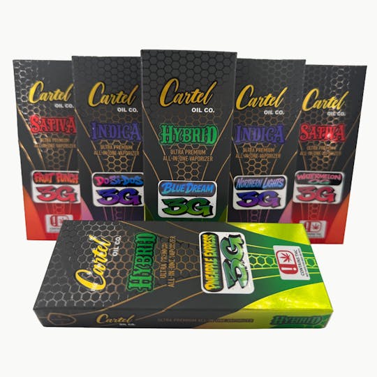 Cartel Oil Co - Cartel Oil Co | Disposable | Distillate | Indica | Northern Lights | 3g - 1