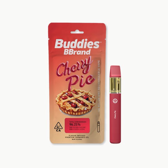 Buddies Brand - BBrand Cherry Pie 1g AIO Vape - 1
