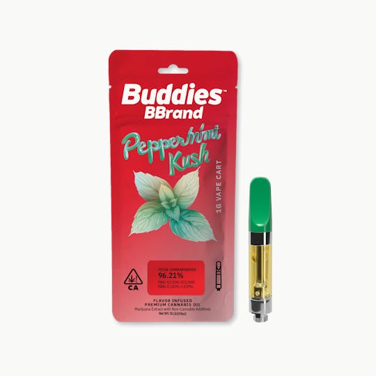 Buddies Brand - BBrand Peppermint Kush 1g Vape Cart - 1