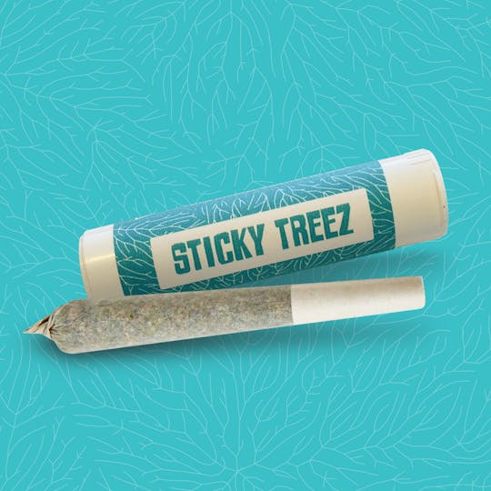 Sticky Treez - Tahoe OG Preroll .5G - 1