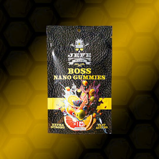 Noble Nectar - Blueberry French Toast Jefe BOSS NANO Gummies 1000mg (Hybrid) - 1