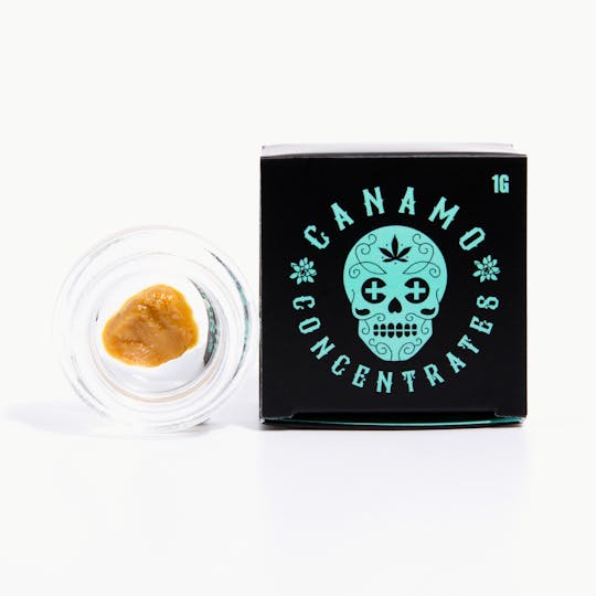 Canamo Concentrates - Cherry Cosmo Cured Badder - 1