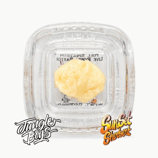 Jungle Boys - Jungle Boys | Sunset Sherbert - 2.5g Full Spectrum Live Rosin Batter - 1