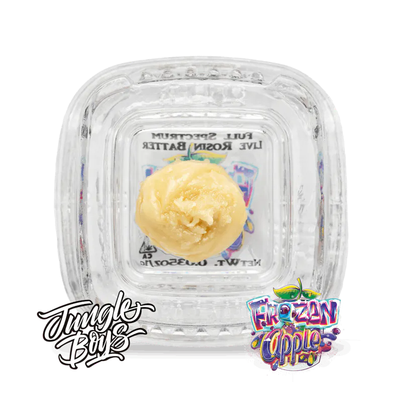 Jungle Boys Frozen Apple - 2.5g Full Spectrum Live Rosin Batter