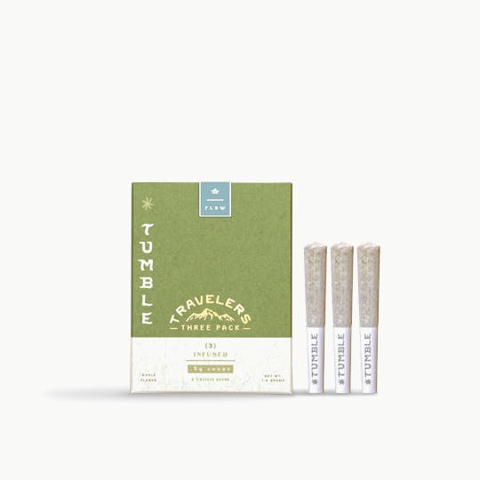 Timeless Vapes - Tumble Zoap Travelers Infused Pre Roll Pack - 1