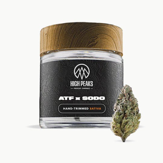 High Peaks - ATF x SODO: Hand-Trimmed Flower | Sativa | 3.5g - 1