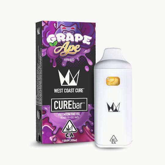 West Coast Cure - Grape Ape AIO CUREbar - 1G - 1