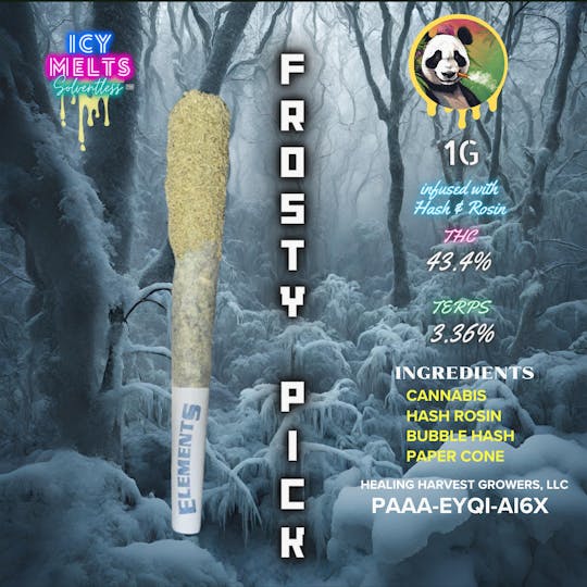 ICY MELTS SOLVENTLESS - Frosty Picks - Panda - 1