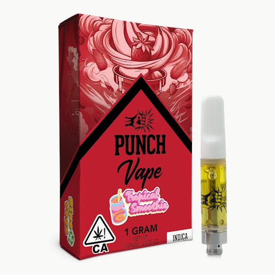 Punch Edibles & Extracts - Punch - 510 Distillate Cart - Tropical Smoothie (1g) (Indica) - 1