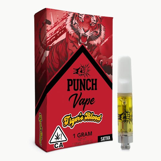 Punch Edibles & Extracts - Punch - 510 Distillate Cart - Tiger's Blood (1g) (Sativa) - 1