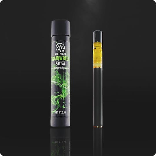 High Peaks - Trainwreck | Sativa | Disposable Vape Pen | 0.5g - 1