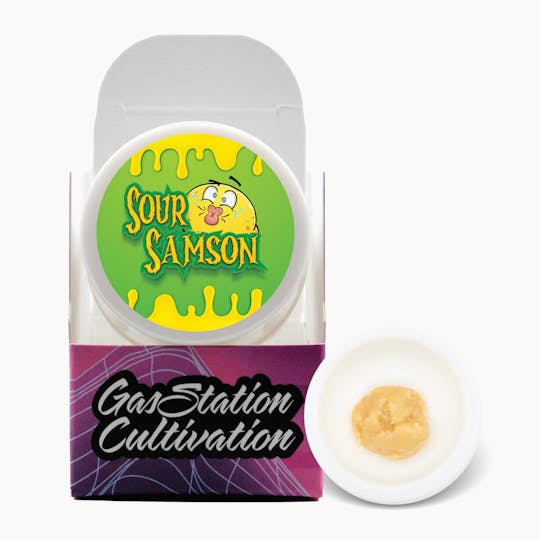 Gas Station Cultivation - Sour Samson Cured Badder 1G - 1