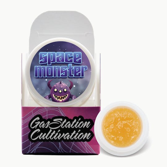 Gas Station Cultivation - Space Monster Cured Sugar & Sauce 3.5G - 1