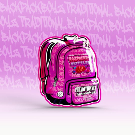 Traditional - Traditional x Backpack Boyz - Raspberry Zkittles 14g - 1