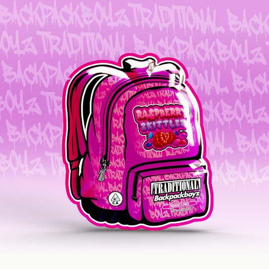 Traditional - Traditional x Backpack Boyz - Raspberry Zkittles 28g - 1