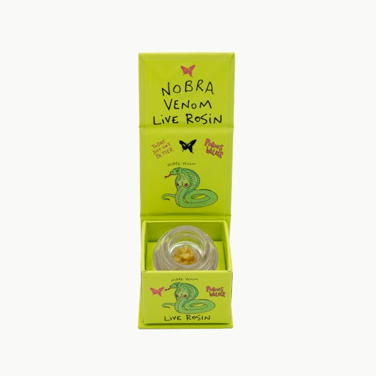 CLSICS Rosin & Rosin Infused Pre Rolls - Nobra Venom - 1g Live Rosin Extract Tier 2 - 1