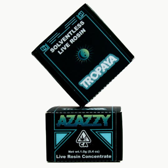 Azazzy - Azazzy - Solventless Live Rosin Badder - 1.0G Jar - Tropaya T2 (I) - 1