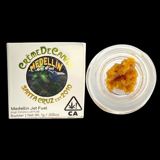 Crème De Canna - Medellin Jet Fuel Badder 1g - 1
