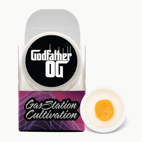 Gas Station Cultivation - Godfather OG Live Resin Sugar & Sauce 1G - 1