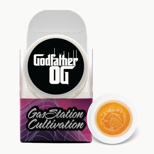 Gas Station Cultivation - Godfather OG Live Resin Sugar & Sauce 3.5G - 1