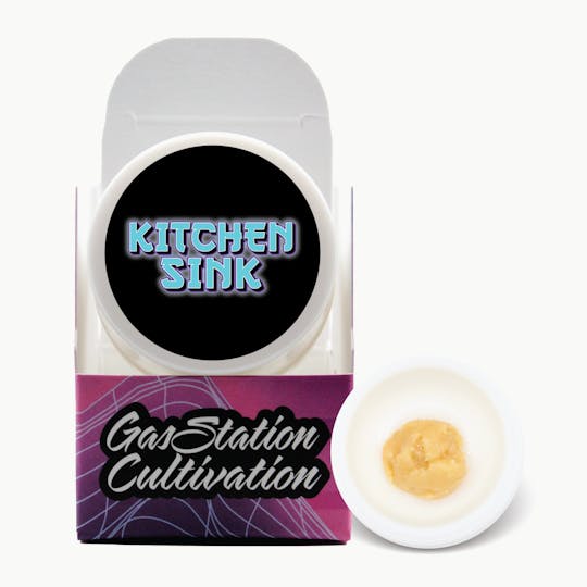 Gas Station Cultivation - Kitchen Sink Cured Resin Badder 1G - 1